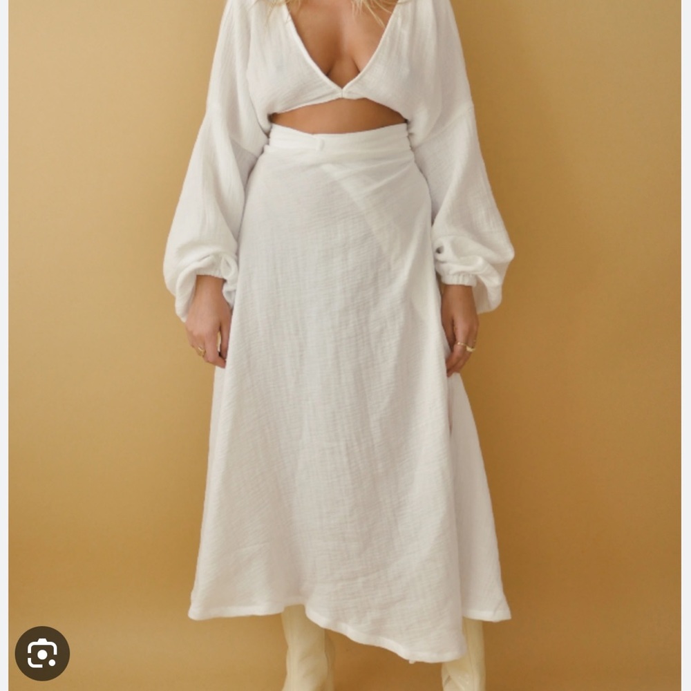 Boheme Goods Cotton Gauze Wrap Skirt 1(0-4)